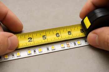 LED lent uzunluğunu ölçən rulet