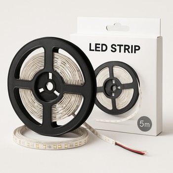 Bobinə sarılmış LED lent rulonu