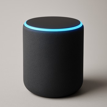 Ağıllı kolon və fonunda rəngli LED işıq