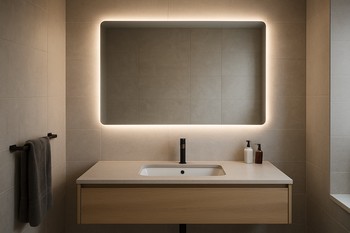 Güzgü arxasında halo effekti verən LED lent