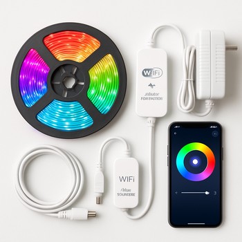 Smart kontroller və mobil app ilə GlowRiver LED dəsti